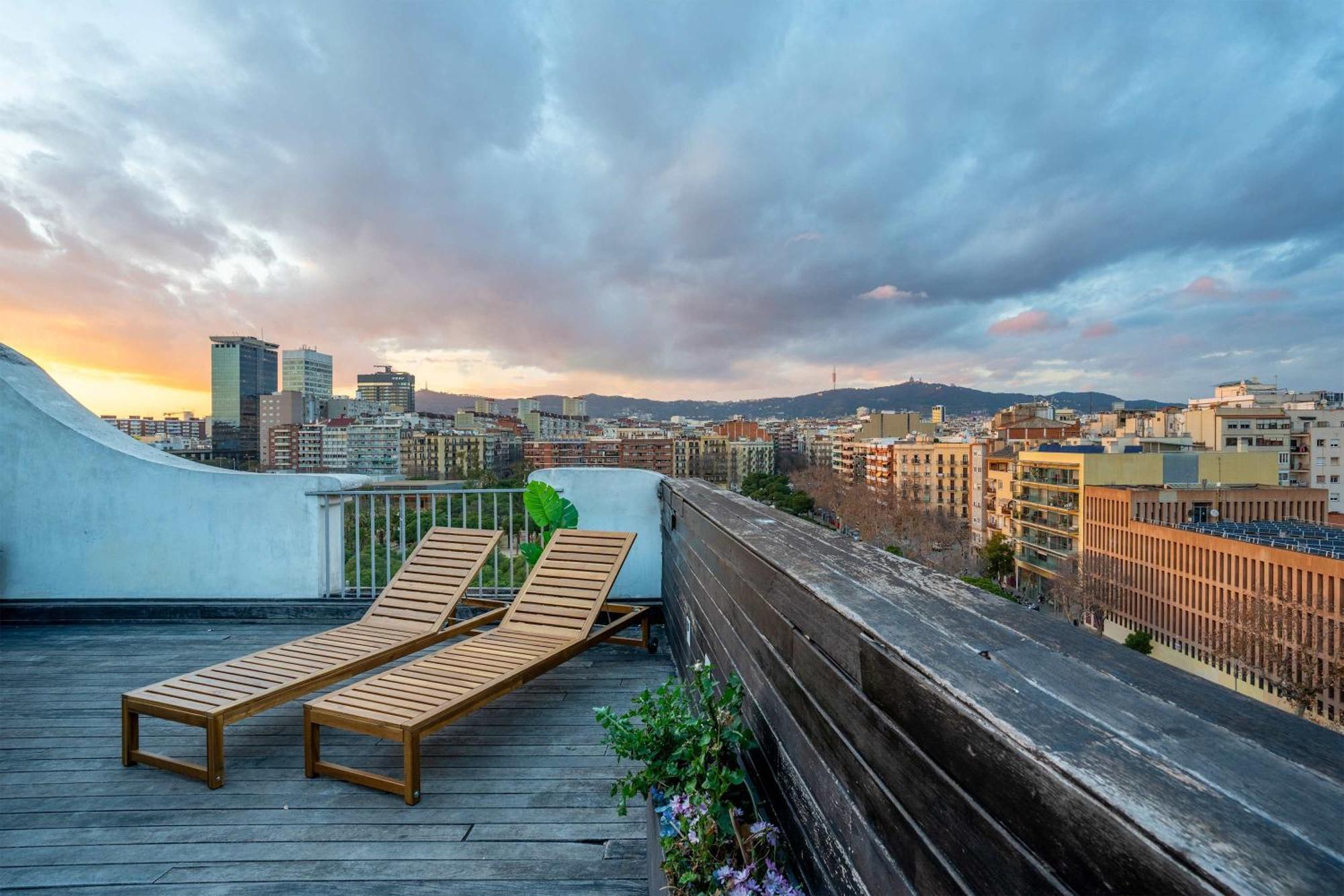 Appartement Amazing 3 Bedroom Penthouse In Plaza España Barcelona